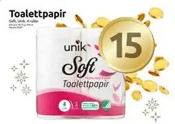 Joker Toalettpapir, NOK 15 tilbud