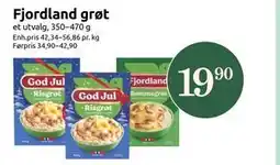 Joker Fjordland grøt, NOK 19.9 tilbud
