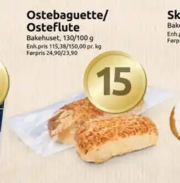 Joker Ostebaguette/ Osteflute, NOK 15 tilbud