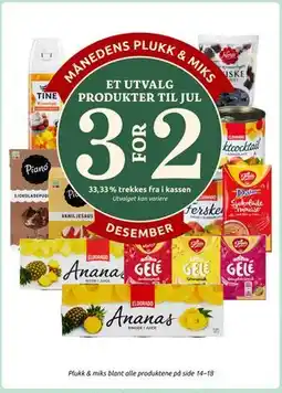 Joker Månedens Plukk & Miks tilbud