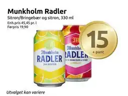 Joker Munkholm Radler, NOK 15 tilbud