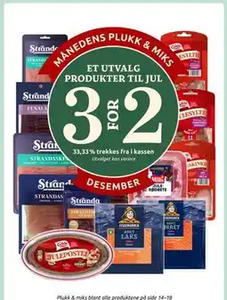 Joker ET UTVALG PRODUKTER TIL JUL tilbud