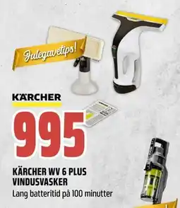 Obs Bygg KÄRCHER WV 6 PLUS VINDUSVASKER, NOK 995 tilbud