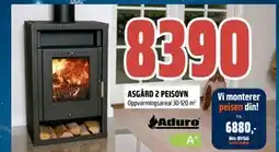 Obs Bygg ASGÅRD 2 PEISOVN, NOK 8390 tilbud