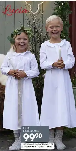 Sparkjøp LUCIA KJOLE/KJORTEL, NOK 99.9 tilbud