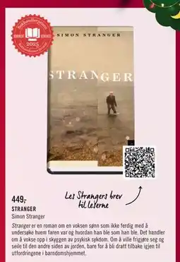 Ark Bokhandel STRANGER, NOK 449 tilbud