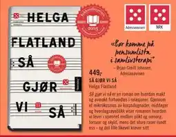 Ark Bokhandel SÅ GJØR VI SÅ, NOK 449 tilbud