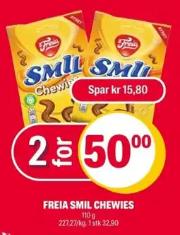 Coop Extra FREIA Smil chewies tilbud