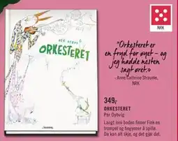 Ark Bokhandel ORKESTERET, NOK 349 tilbud