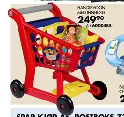 Sparkjøp HANDLEVOGN MED INNHOLD, NOK 249.9 tilbud
