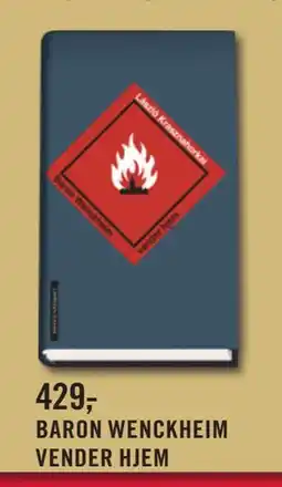 Ark Bokhandel BARON WENCKHEIM VENDER HJEM, NOK 429 tilbud