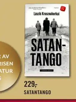 Ark Bokhandel SATANTANGO, NOK 229 tilbud