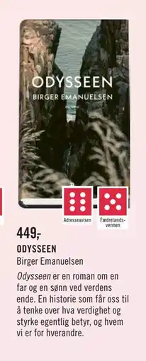 Ark Bokhandel ODYSSEEN, NOK 449 tilbud