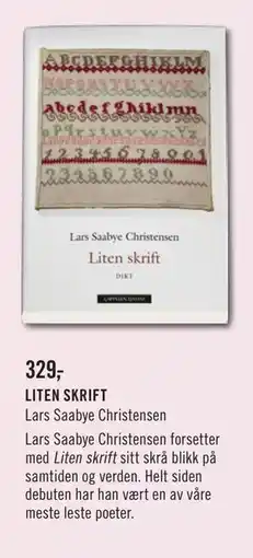 Ark Bokhandel LITEN SKRIFT, NOK 329 tilbud