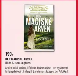 Ark Bokhandel DEN MAGISKE ARVEN, NOK 199 tilbud