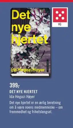 Ark Bokhandel DET NYE HJERTET, NOK 399 tilbud