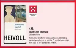 Ark Bokhandel HIMMELENS KRYSTALL, NOK 429 tilbud