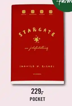 Ark Bokhandel STARGATE (POCKET), NOK 229 tilbud