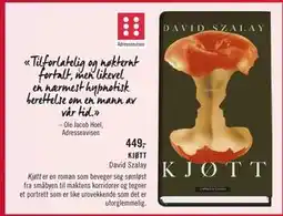 Ark Bokhandel KJØTT, NOK 449 tilbud