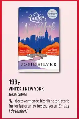 Ark Bokhandel VINTER I NEW YORK, NOK 199 tilbud