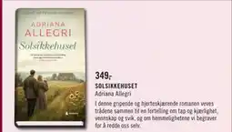 Ark Bokhandel SOLSIKKEHUSET, NOK 349 tilbud