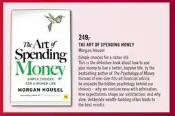 Ark Bokhandel THE ART OF SPENDING MONEY, NOK 249 tilbud