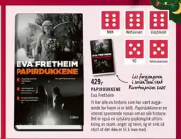 Ark Bokhandel PAPIRDUKKENE, NOK 429 tilbud