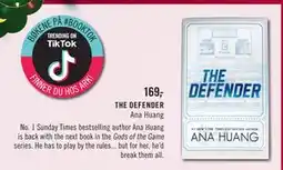 Ark Bokhandel THE DEFENDER, NOK 169 tilbud