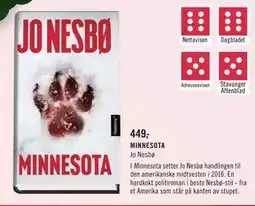Ark Bokhandel MINNESOTA, NOK 449 tilbud