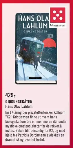 Ark Bokhandel GJØKUNGEGÅTEN, NOK 429 tilbud
