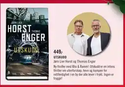 Ark Bokhandel UTSKUDD, NOK 449 tilbud