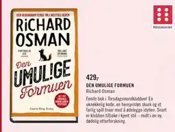 Ark Bokhandel DEN UMULIGE FORMUEN, NOK 429 tilbud