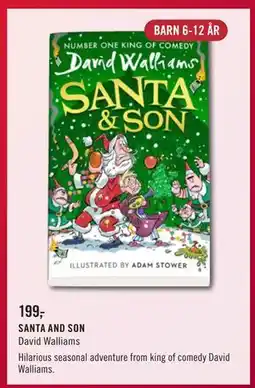 Ark Bokhandel SANTA AND SON, NOK 199 tilbud