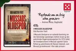 Ark Bokhandel I MOSSADS BLODSPOR, NOK 479 tilbud