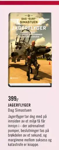 Ark Bokhandel JAGERFLYGER, NOK 399 tilbud