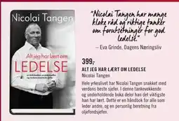 Ark Bokhandel ALT JEG HAR LÆRT OM LEDELSE, NOK 399 tilbud