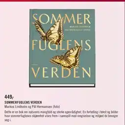 Ark Bokhandel SOMMERFUGLENS VERDEN, NOK 449 tilbud