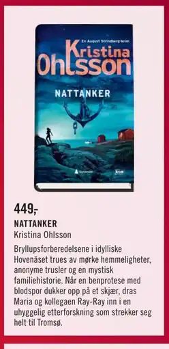 Ark Bokhandel NATTANKER, NOK 449 tilbud