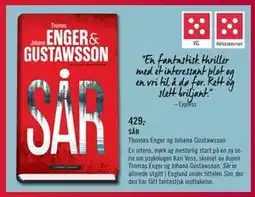 Ark Bokhandel SÅR, NOK 429 tilbud