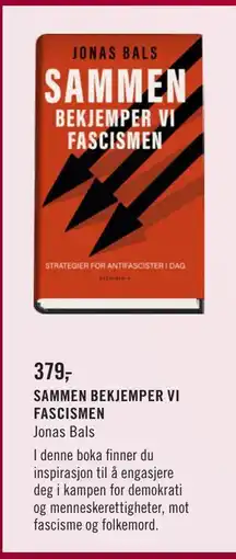 Ark Bokhandel SAMMEN BEKJEMPER VI FASCISMEN, NOK 379 tilbud