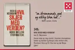 Ark Bokhandel HVA SKJER MED VERDEN?, NOK 349 tilbud