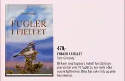 Ark Bokhandel FUGLER I FJELLET, NOK 479 tilbud