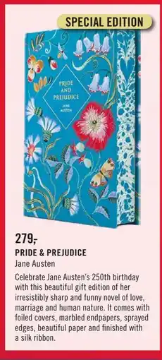 Ark Bokhandel PRIDE & PREJUDICE, NOK 279 tilbud