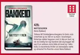 Ark Bokhandel NATTSEILEREN, NOK 429 tilbud