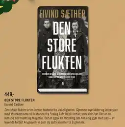 Ark Bokhandel DEN STORE FLUKTEN, NOK 449 tilbud