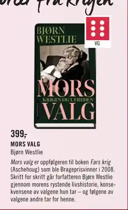 Ark Bokhandel MORS VALG, NOK 399 tilbud