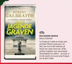 Ark Bokhandel DEN JAGENDE GRAVEN, NOK 479 tilbud
