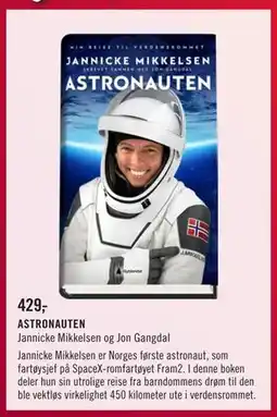 Ark Bokhandel ASTRONAUTEN, NOK 429 tilbud