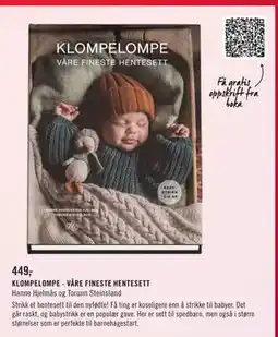 Ark Bokhandel KLOMPELOMPE - VÅRE FINESTE HENTESETT, NOK 449 tilbud