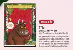 Ark Bokhandel GRUFFALO POPP-OPP, NOK 379 tilbud